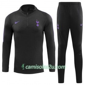 Tottenham Hotspur Sweat de Treino Conjunto Preto 2018/19